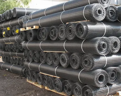 фото Геосетка стеклянная (дорожная)