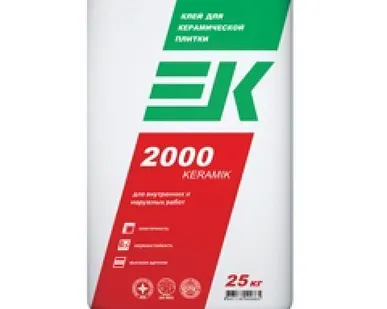 фото Клей плиточный ЕК 2000 ECO 25кг