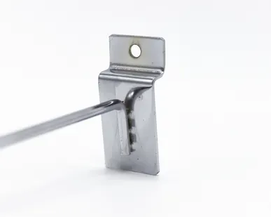 фото Крючок металлический на экономпанель 250мм, d.4мм, без наконечника, хром