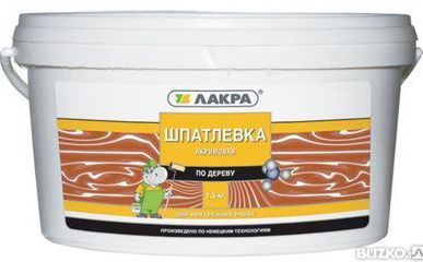 фото Шпатлевка по дереву (цветовая гамма) 0,6 кг