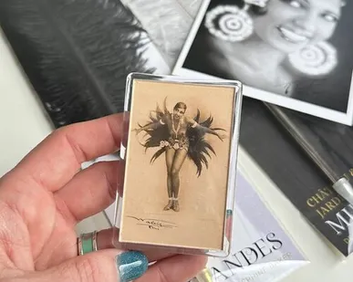 фото Магнит Chateau des Milandes demeure de Josephine Daker Франция