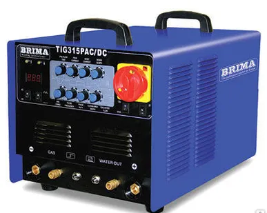 фото Установка инверторная аргоно-дуговой сварки TIG-315Р AC/DC, 3*380В, BRIMA