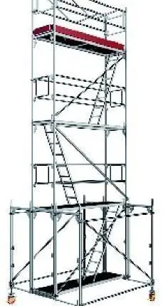 Фото №0 Аренда вышки-туры для наружных и внутренних работ Layher