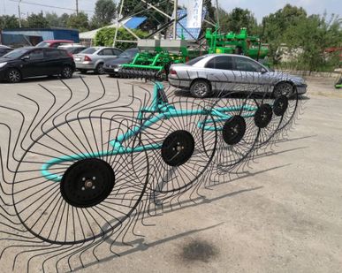 фото Грабли-ворошилки усиленные 5-ти дисковые