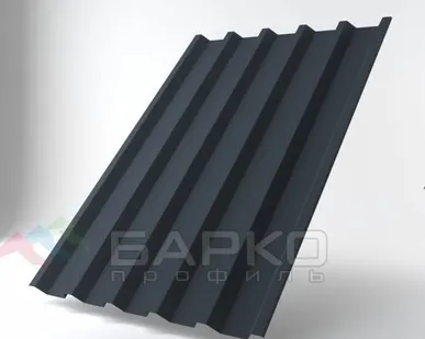 фото Профлист Н-44 - 1050 мм (1000 мм) RAL 7024 Матовый Матовый 0.5