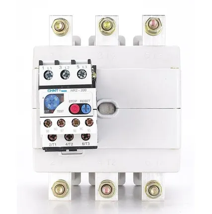 Фото №0 Реле тепловое NR2-200 80-125А (R) CHINT 268295