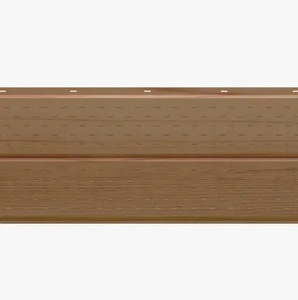 Фото №0 Сайдинг Потолочно-фасадная панель «Софит» перфорированный покрытие Сосна Россия Россия, 0.45-0.5 мм