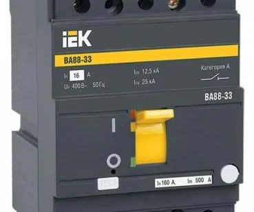 фото Выключатель автоматический ВА88-33 3Р 63А 35кА ИЭК