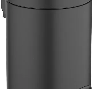 фото Ведро для мусора Aquatek чёрный матовый AQ4991MB