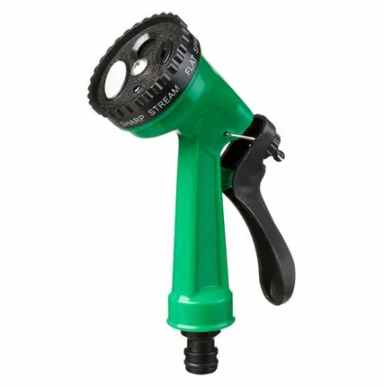 Фото №0 Пистолет поливочный пластиковый РОСТОК ПР-5 (5 режимов, курок сзади)