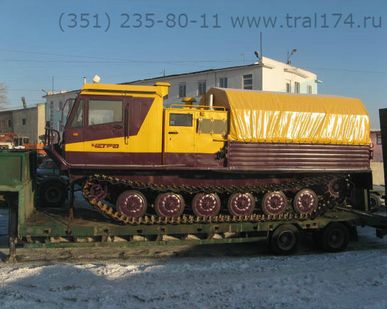фото Негабаритные и тяжеловесные автоперевозки на тралах