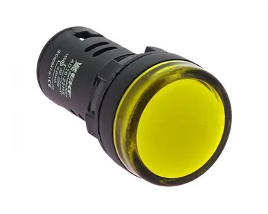 фото AD16-22HS желтая 24В DC EKF