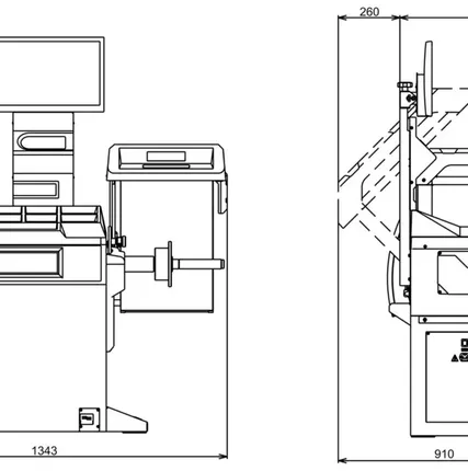 Фото №8 Стенд балансировочный модель iPRO BM6