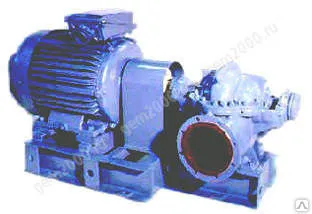 фото Насос Д 3200-75 на раме