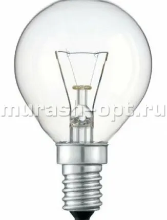 Фото №0 Лампочка Шарик ДШ-40W Е14 (100)
