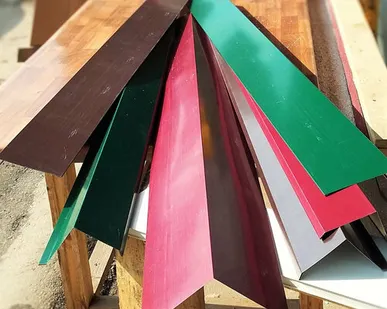 фото Доборные элементы кровли. Жестяные изделия