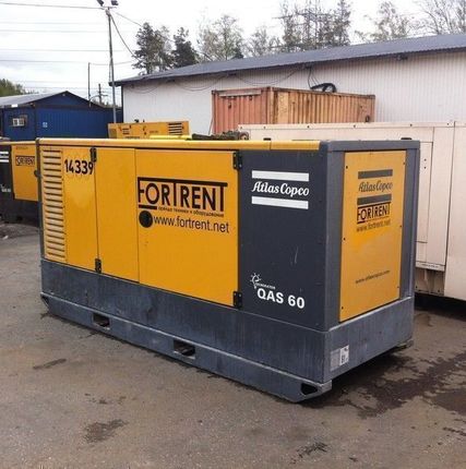 Фото №0 Аренда дизель генератора Atlas Copco QAS 60