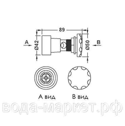 Фото №1 Регулятор подачи воздуха Aquaviva EM1834