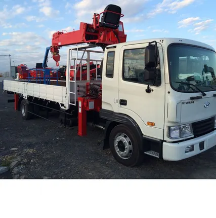 Фото №0 Кран-манипулятор 6 тонн Hyundai HD 120 с КМУ Horyong HRS156 (Корея)