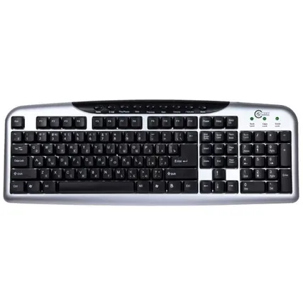 Фото №0 Клавиатура CBR KB 300M Silver USB