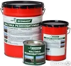 фото Мастика резинобитумная ECOMAST 20кг