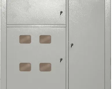 фото Щит этажный ЩЭ-4-1 36 УХЛ3 4-х квартирный IP31 Россия