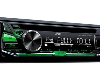 фото Автомобильная магнитола JVC KD-R477 1Din CD/MP3
