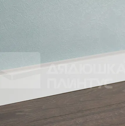 Фото №0 Смартпрофайл Пэинт Плинтус МДФ Smartprofile Пэинт 60 Белый под покраску