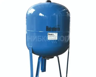 фото Бак мембранный д./водоснабжения вертикальный VAV 100 л. Hidroferra