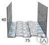 фото Профиль 75 х 40 (3 м) - направляющий