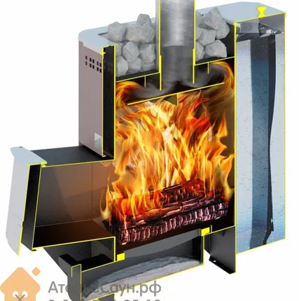 Фото №1 Печь Теплодар Тамань 10 ТБ (бак 40 литров)