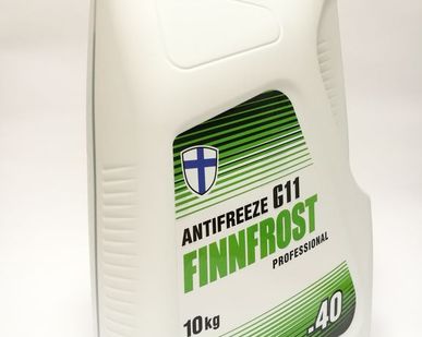 фото Антифриз FINNFROST зеленый 10 кг FFG22748