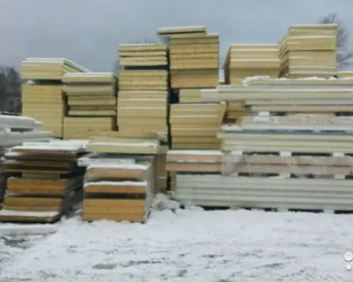 фото Сэндвич панели пир 150 мм, 4,07 м