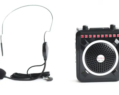 фото M-175 Усилитель голоса поясной 8Вт АКБ USB\SD mp3 плеер,FM, запись