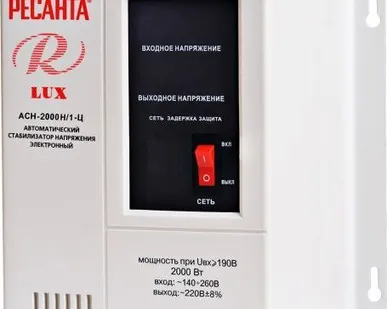 фото Стабилизатор АСН- 2 000 Н/1-Ц Ресанта Lux