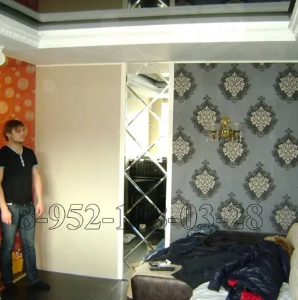 Фото №0 Поклейка обоев (оклеивание)