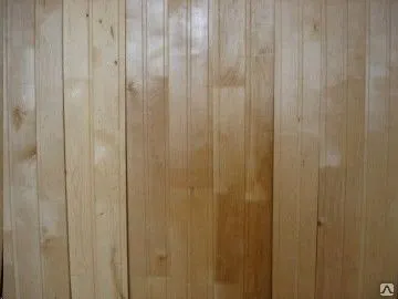 Фото №0 Вагонка деревянная (ель) 12,5х88х2000мм (упаковка - 10 шт.)