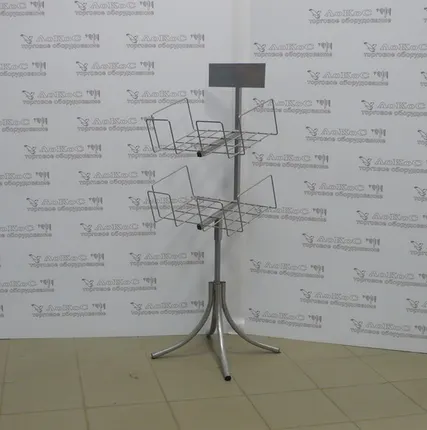 Фото №0 Стойка для прессы формат А3 двухярусная (лоток), L=1260мм