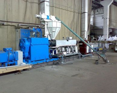 фото Двухшнековый экструдер Ermafa E 2.130/26