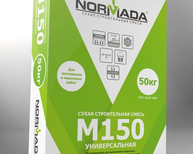 фото Сухая смесь  М150 универсальная NORMADA ( 50 кг)