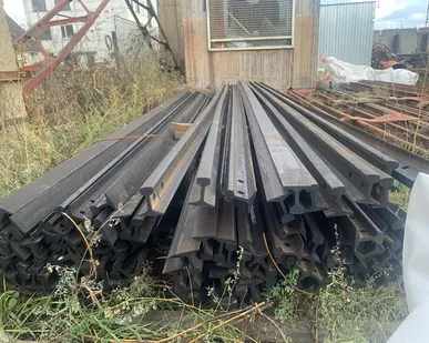 фото Рельсы железнодорожные