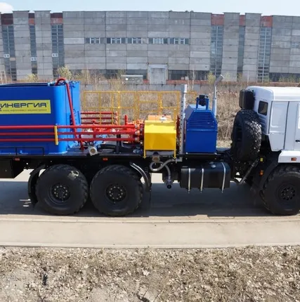 Фото №0 Установка насосная для цементирования скважин СИН35 на шасси КАМАЗ 43118-46
в