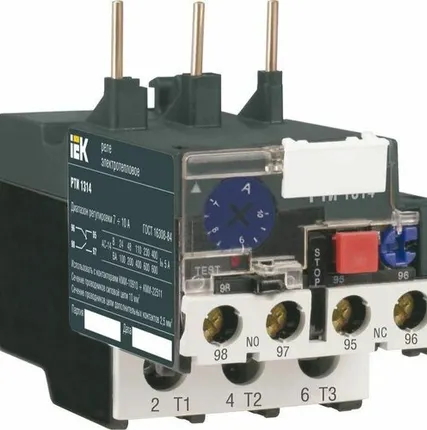 Фото №0 Реле тепл. РТИ 1310 4-6А KARAT IEK DRT10-0004-0006