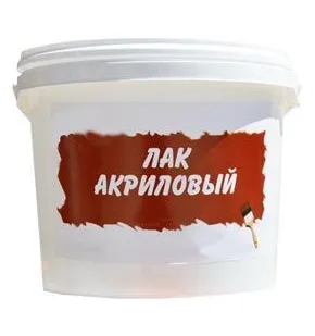 фото Лак акриловый (концетрат) DEKKAM 1 л