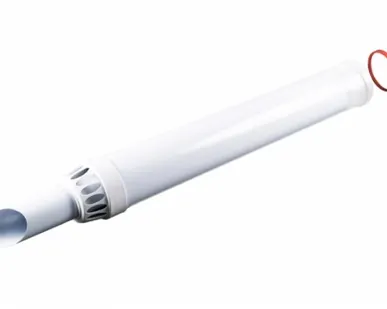 фото Труба с наконечн.коаксиальная (антиоблед)60/100мм 1м (РТ-1)