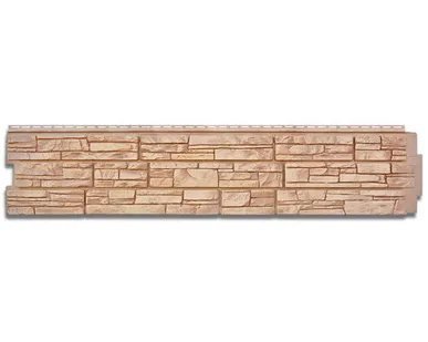 фото Фасадная панель Grand Line "Я-Фасад" Крымский сланец Янтарь 1550*338 мм (раб.размер 1487*306 мм)