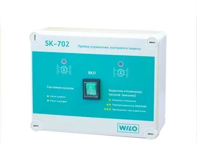 фото Прибор управления, контроля и защиты насосов Wilo SK-702