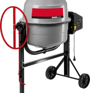 фото Бетономешалка, чугунный венец 160 литров