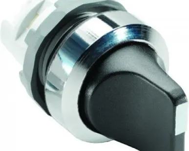 фото Переключатель M3SS1-20B с фиксацией 3 позиции черная ручка ABB