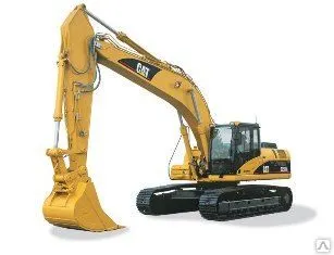 фото Аренда гусеничного экскаватора Caterpillar 325